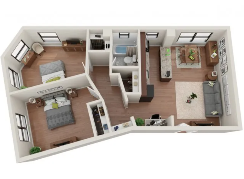 4497 Pershing Avenue Studio-2 Beds Apartment for Rent - Photo Gallery 43